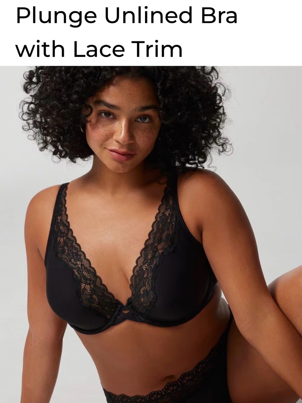 Soma Embraceable Lace Plunge Bras